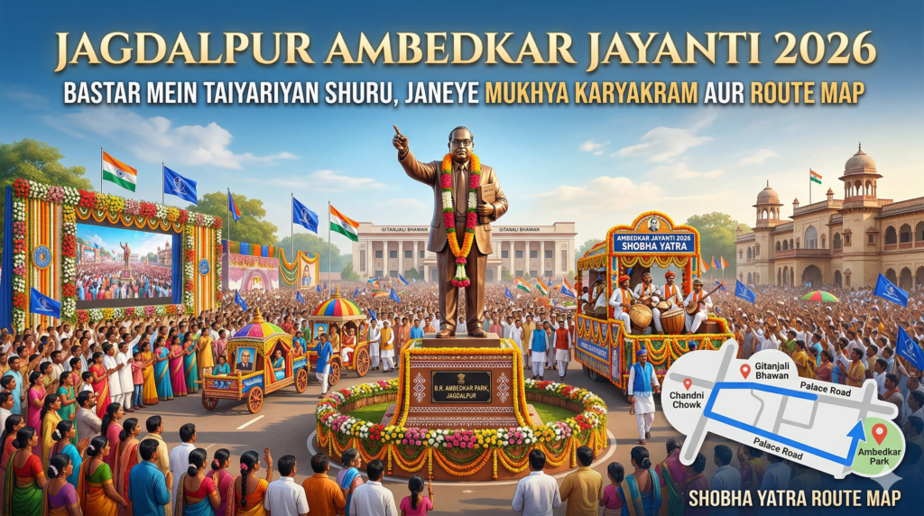Ambedkar Jayanti 2026 Jagdalpur