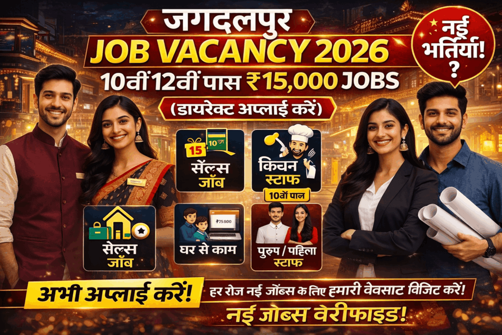 jagdalpur job vacancy