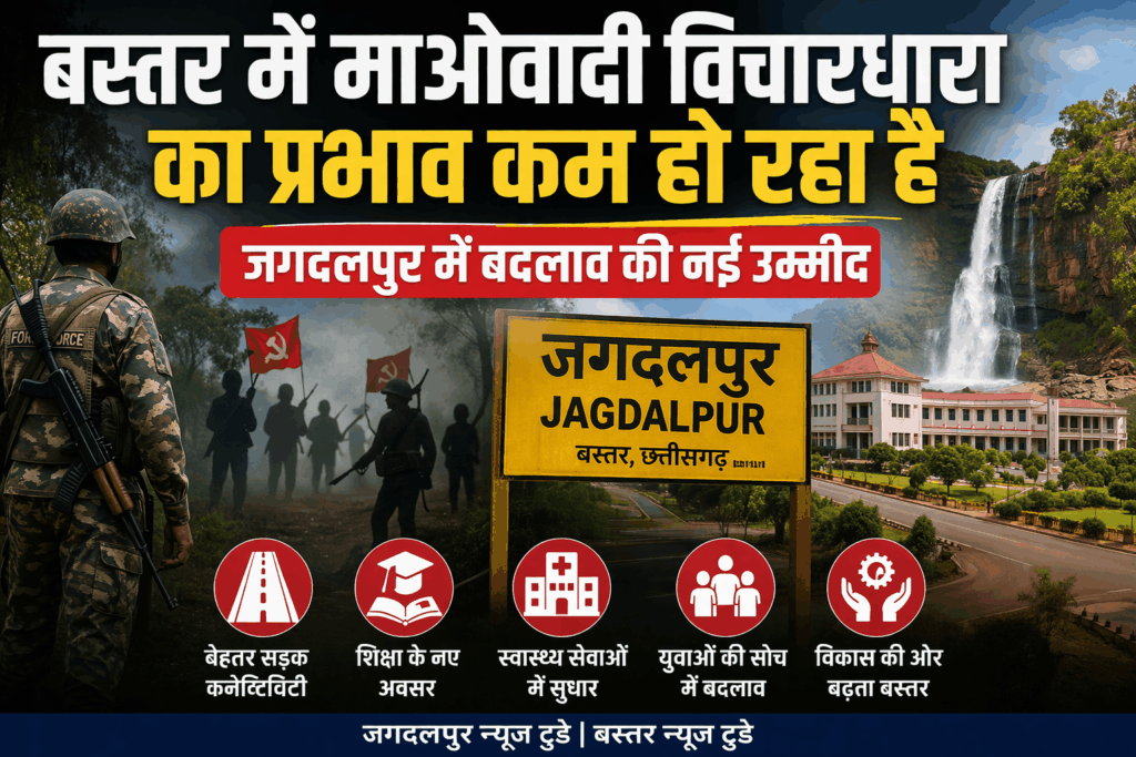 Jagdalpur news today Bastar Maoist ideology impact decreasing latest update
