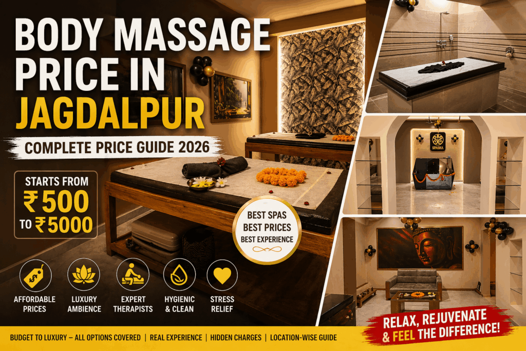 massage center jagdalpur price